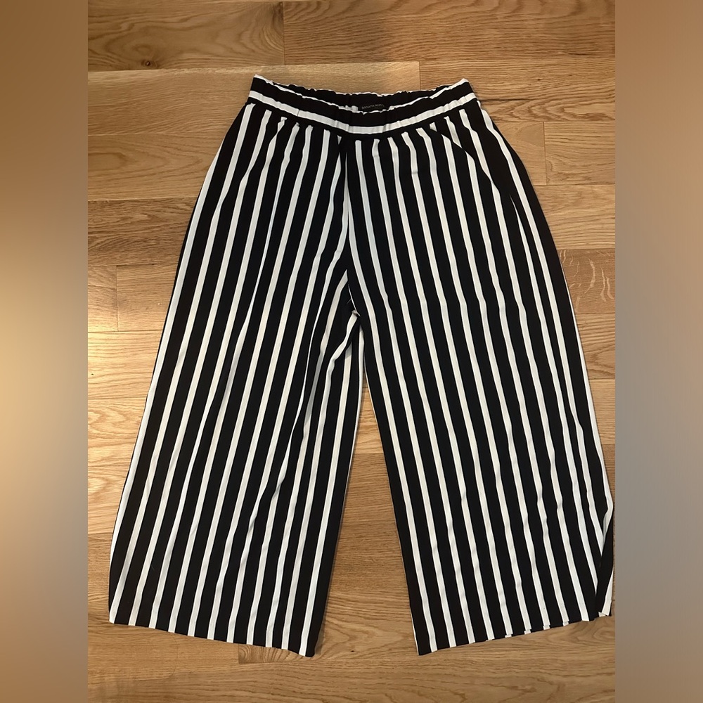 Banana Republic striped billow pants
